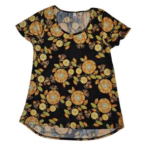 LULAROE Floral Top MEDIUM